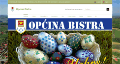 Desktop Screenshot of bistra.hr